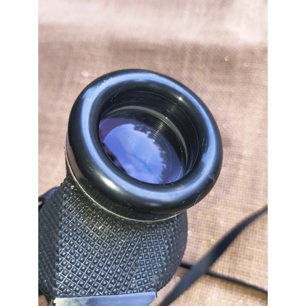 Vintage Tasco Zip 435Z Binoculars 7x35 Wide Angle Multi Coated Made In Japan